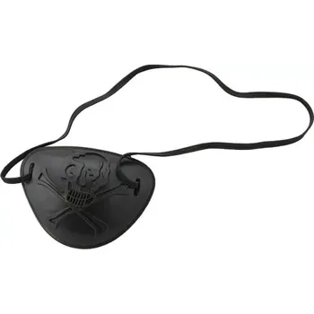 Karnevalový doplněk Godan Pirátská páska přes oko s lebkou