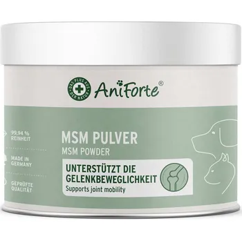 Kloubní výživa pro psa a kočku AniForte AniForte® MSM prášek pro psy a kočky (300 g)