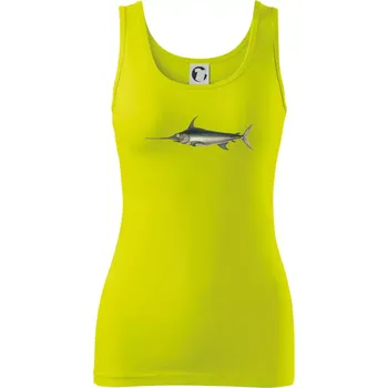 Dámské tričko Mečoun obecný - Dámské tílko - M ( Limetková )