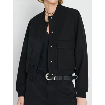 Dámský kabát Sinsay - Rozepínací bunda bez kapuce - černá - 097FJ-99X - 097FJ-99X-XXL