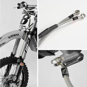 Filtr pro motocykl MOTO-MASTER brzdová hadička v ocelovém opletení přední GASGAS, HUSQVARNA, KTM SX/SXF 125/450 04- CROSS (MOTO-MASTER brzdová hadička v ocelovém opletení přední GASGAS, HUSQVARNA, KTM SX/SXF 125/450 04- CROSS)