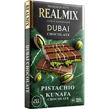 RealMix Dubajská čokoláda mléčná 160 g