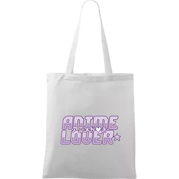 Anime lover - Taška bavlněná - 42 x 38 cm ( Bílá )