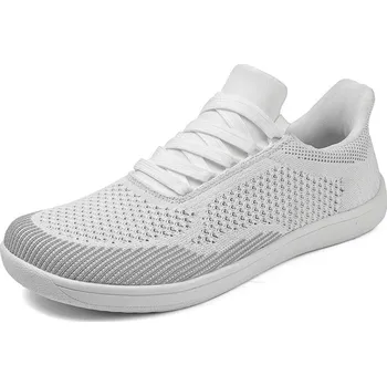 Pánská obuv Pánské nazouvací tenisky – lehké prodyšné síťované boty Barva: Bílá, Velikost: 38