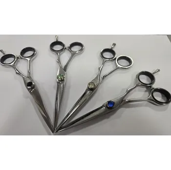 Kadeřnické nůžky Kadeřnické nůžky na klouzavé střihy "regular slide" Kiepe Master Series Swarowski design 258/5,5 "