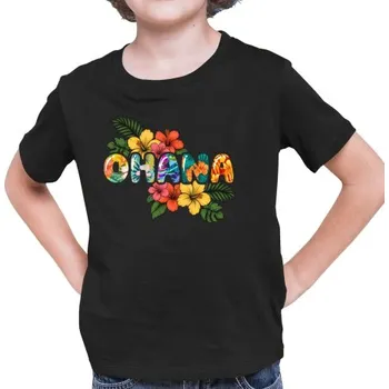 Žertovný předmět Ohana - dětské tričko s potiskem pro fanoušky Lilo i Stich- Tričkový.cz