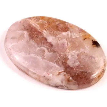 Korálek Kabošon Amethyst Prasiolite č.2561 (36x23x6mm)