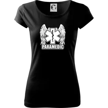Dámské tričko Paramedic - Dámské triko Pure - XS ( Černá )