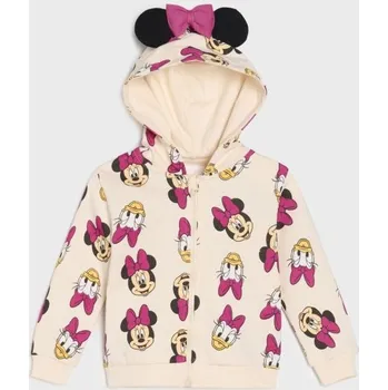 Dívčí tričko Sinsay - Halenka se zipy Minnie Mouse - krémová - 060EU-01X - 060EU-01X-86