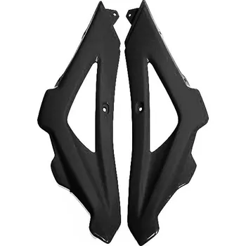 Autodíl UFO kryty chladiče HUSQVARNA 2T 06-12, 4T 05-07 (horní) barva černá (UFO kryty chladiče HUSQVARNA 2T 06-12, 4T 05-07 (horní) barva černá)