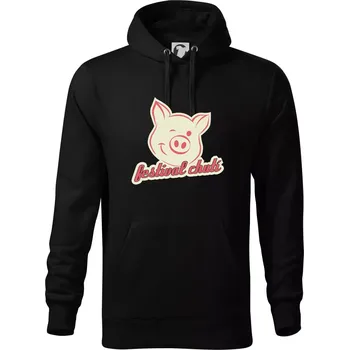 Pánská mikina Festival chutí - Mikina pánská Cape s kapucí - 5XL ( Černá )