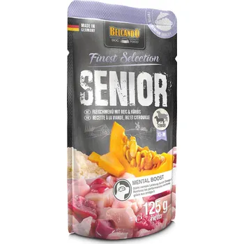 Belcando senior masové menu s rýží a dýní 12x125 g