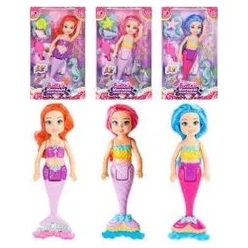 Panenka Lalka syrenka z akcesoriami MIX