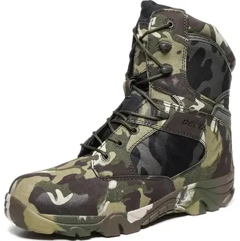 Pánská běžecká obuv Maskáčové pánské pracovní boty na zimu a outdoor Velikost: 46, Barva (Varianta): Cp Green