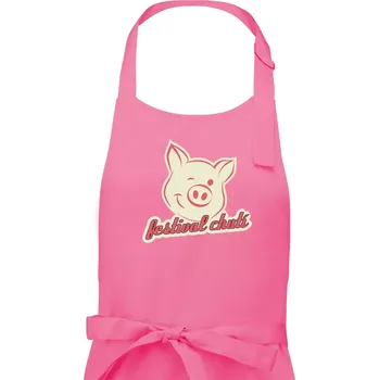 Kuchyňská zástěra Festival chutí - Pánská zástěra na vaření - Univerzální velikost ( Růžová )