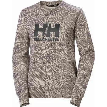 Dámská mikina Dámská mikina Helly Hansen HH LOGO GRAPHIC 2 W XS Mix, Tmavě šedá
