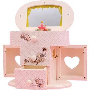 Šperkovnice Miranda Hrací šperkovnice D1739 krémová