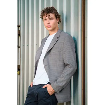 Pánské sako Barva: Šedá, Velikost: 64, Střih: REGULAR FIT