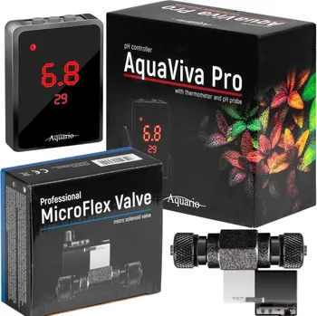 Aquario pH controler CO2 set s magnetoventilem