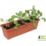 Truhlík samozavlažovací Bergamot - terakota 80 cm