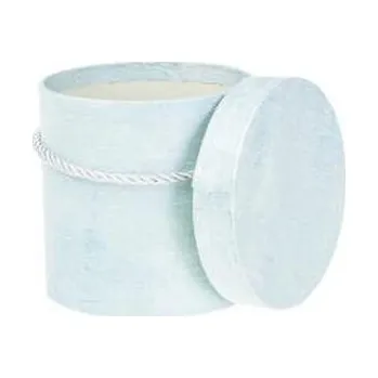 Úložný box Pudełko Flower Box jasnoniebieski ROZETTE