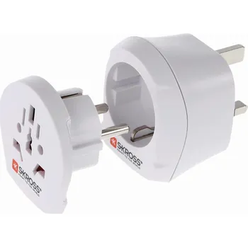 Cestovní adaptér Combo svět - Anglie, UK zemněný Skross SKR1500231E