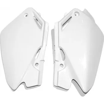 UFO boční tabulky na startovací číslo HONDA CR 85 03-07 barva bílá (UFO boční tabulky na startovací číslo HONDA CR 85 03-07 barva bílá)