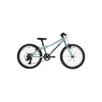 Dětské kolo AMULET AMULET (II. Quality) 20 Fun SH, celeste blue/purple, 2025, Velikost 20