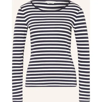 Gant Dámské Tričko S Dlouhým Rukávem, tmavě modrá / bílá, 36