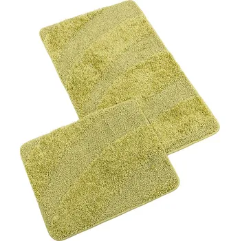 Koupelnová předložka Bellatex BANYSILVER sada - bez výkroje Zelená