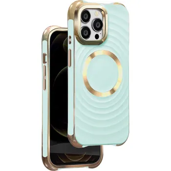 Náhradní kryt pro mobilní telefon TFO Kryt Circle Glam Mag pro iPhone 11 mátově fialový