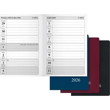 Diář Diář 2026 T102/PVC týdenní