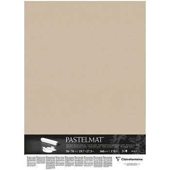 Papír pro pastel Pastelmat 50x70cm 360g sand (Papír pro pastel Pastelmat 50x70cm 360g sand)