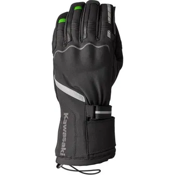 Moto rukavice Kawasaki Pánské nepromokavé rukavice KIEL - M / 9