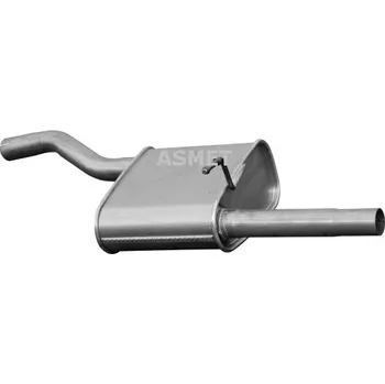 Tlumič výfuku Zadní tlumič výfuku ASMET 07.136