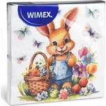 WIMEX Papírové ubrousky 3vrstvé 33 x 33…