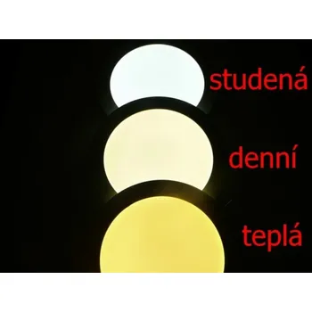 LED panel T-LED LN24 LED panel 24W kulatý 300mm Barva_Svetla: Studená bílá