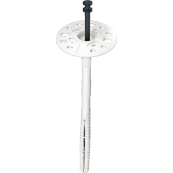 Hmoždinka Den Braven Talířová hmoždinka XPM 10/280 s kovovým trnem, natloukací, dlouhý rozpon