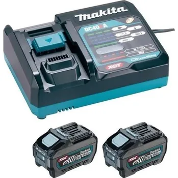 Makita 1911V6-0 sada Li-ion XGT 40V 2xBL4050F+1xDC40RA