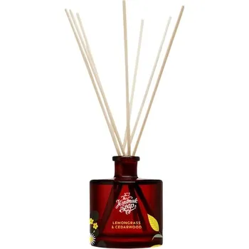 Vůně do bytu The-Handmade-Soap Collection Lemongrass-CedarwoodRákosový vonný difuzér 200 ml (3&nbsp;950,00 Kč / 1 l)