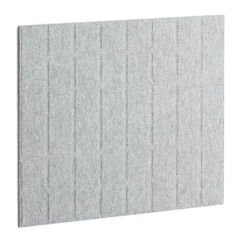 Paraván Akustický panel SPLIT, 800x600 mm, světle šedý