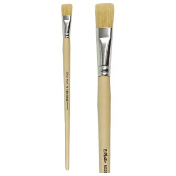 Umělecký štětec Štětinový plochý štětec Master 6029F – velikost 2 (Štětinový plochý štětec Master 6029F – velikost 2)
