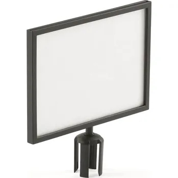 Informační rámeček, A3 na šířku, černá