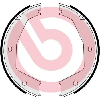 Brzdová čelist Sada brzdových čelistí, parkovací brzda BREMBO S 24 550