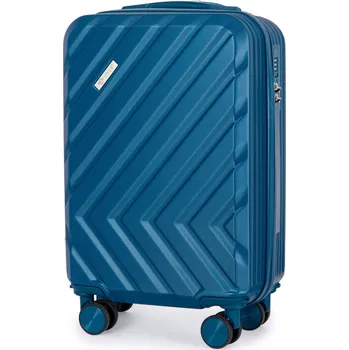 Značkový kufr STL945 ABS Barva: Nebeská, Velikost: S