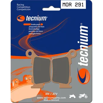 Nářadí na motocykly TECNIUM Racing MX/ATV Brzdové destičky ze slinutého kovu - MOR291 MOR291