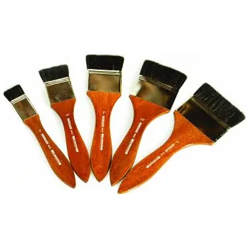 Umělecký štětec Široký štětec Renesans 8022 krátké přírodní štětiny – velikost 2,5cm (Široký štětec Renesans 8022 krátké přírodní štětiny – velikost 2,5cm)