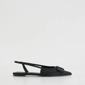 Dámské baleríny Reserved - Baleríny s mašlí - černý - 115FF-99X - 115FF-99X-37