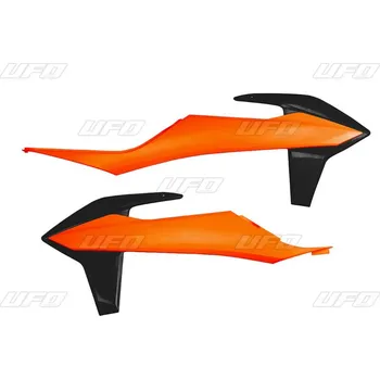 Autodíl UFO kryty chladiče KTM SX/SXF(SX-F) 125/150/250/350/450 19-22, EXC 125 20-21, EXC/EXCF(EXC-F) 150/250/300/350/450/500 TPI 20-2023 barva (černá/oranžová) (UFO kryty chladiče KTM SX/SXF(SX-F) 125/150/250/350/450 19-22, EXC 125 20-21, EXC/EXCF(EXC-F))
