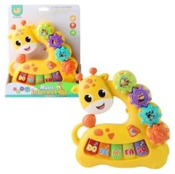 Hudební nástroj pro děti Pianinka żyrafa edukacyjna
